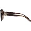 imageCoach Womens Hc8331 Round SunglassesDark TortoiseBrown Gradient