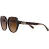 imageCoach Womens Hc8331 Round SunglassesDark TortoiseBrown Gradient