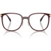 imageCOACH Womens Hc6241d Square Prescription Eyewear FramesTransparent BurgundyDemo Lens