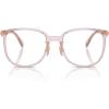 Transparent Dusty Rose/Demo Lens
