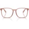 imageCOACH Womens Hc6254bd Square Prescription Eyewear FramesMilky BuffDemo Lens