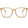 imageCOACH Womens Hc6254bd Square Prescription Eyewear FramesMilky TeaDemo Lens