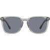 imageCoach Mens Hc8354u Universal Fit Square SunglassesTransparent GreyDark Blue Solid
