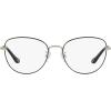 imageCoach Womens Hc5137 Cat Eye Prescription Eyewear FramesBlackLight GoldDemo Lens