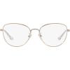 imageCoach Womens Hc5137 Cat Eye Prescription Eyewear FramesShiny Rose GoldDemo Lens