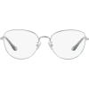 imageCoach Womens Hc5137 Cat Eye Prescription Eyewear FramesShiny SilverDemo Lens