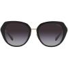 imageCoach Womens Hc8331 Round SunglassesBlackLight Grey Gradient