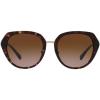 imageCoach Womens Hc8331 Round SunglassesDark TortoiseBrown Gradient