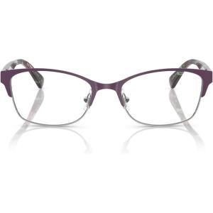 imageCOACH Womens Hc5176 Rectangular Prescription Eyewear FramesSilverAmethystDemo Lens