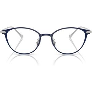 imageCOACH Womens Hc5181td Oval Prescription Eyewear FramesSatin NavyDemo Lens