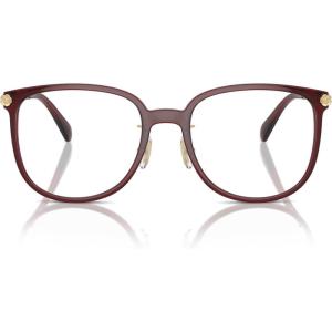 imageCOACH Womens Hc6241d Square Prescription Eyewear FramesTransparent BurgundyDemo Lens