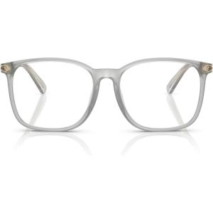 imageCOACH Womens Hc6254bd Square Prescription Eyewear FramesTransparent DoveDemo Lens
