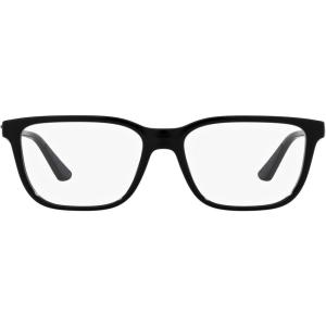 imageCoach Womens Hc6170u Universal Fit Rectangular Prescription Eyewear FramesBlackDemo Lens