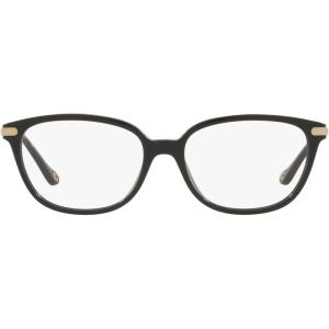imageCoach Womens Hc6185 Square Prescription Eyewear FramesBlackDemo Lens