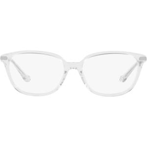 imageCoach Womens Hc6185 Square Prescription Eyewear FramesCrystalDemo Lens