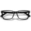 imageCOACH Hc6252u Rivet Universal Fit Square Prescription Eyewear FramesBlackDemo Lens