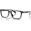 imageCOACH Hc6252u Rivet Universal Fit Square Prescription Eyewear FramesBlackDemo Lens