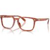 imageCOACH Hc6252u Rivet Universal Fit Square Prescription Eyewear FramesCaramel TortoiseDemo Lens