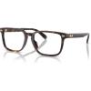 imageCOACH Hc6252u Universal Fit Square Prescription Eyewear FramesDark TortoiseDemo Lens