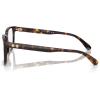 imageCOACH Hc6252u Universal Fit Square Prescription Eyewear FramesDark TortoiseDemo Lens