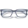 imageCOACH Mens Hc6239u Universal Fit Square Prescription Eyewear FramesTransparent BlueDemo Lens