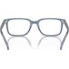 imageCOACH Mens Hc6239u Universal Fit Square Prescription Eyewear FramesTransparent BlueDemo Lens