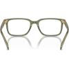 imageCOACH Mens Hc6239u Universal Fit Square Prescription Eyewear FramesTransparent OliveDemo Lens