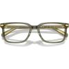 imageCOACH Mens Hc6239u Universal Fit Square Prescription Eyewear FramesTransparent OliveDemo Lens