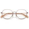 imageCOACH Womens Hc5180td Round Prescription Eyewear FramesSatin SandDemo Lens