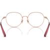 imageCOACH Womens Hc5180td Round Prescription Eyewear FramesShiny Rose GoldDemo Lens