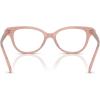 imageCOACH Womens Hc6247u Maxi C Hardware Universal Fit Square Prescription Eyewear FramesMilky BuffDemo Lens