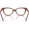 imageCOACH Womens Hc6247u Maxi C Hardware Universal Fit Square Prescription Eyewear FramesMilky HazelnutDemo Lens