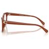 imageCOACH Womens Hc6247u Maxi C Hardware Universal Fit Square Prescription Eyewear FramesMilky HazelnutDemo Lens