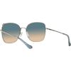 imageCoach HC7133 Sunglasses Shiny Light GoldBlue Yellow Gradient 57 mm