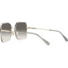 imageCoach HC7150D Sunglasses Shiny Light GoldBlack Grey Sand Gradient 60 mm