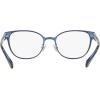 imageCoach Womens Hc5156 Square Prescription Eyewear FramesShiny NavyDemo Lens