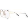 imageCoach Womens Hc5160d Square Prescription Eyewear FramesShiny Light GoldGrey Demo Lens