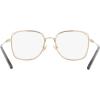 imageCoach Womens Hc5160d Square Prescription Eyewear FramesShiny Light GoldGrey Demo Lens