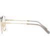imageCoach Womens Hc5160d Square Prescription Eyewear FramesShiny Light GoldGrey Demo Lens