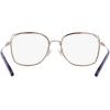 imageCoach Womens Hc5160d Square Prescription Eyewear FramesShiny Rose GoldBlackDemo Lens