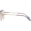 imageCoach Womens Hc5160d Square Prescription Eyewear FramesShiny Rose GoldBlackDemo Lens