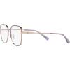 imageCoach Womens Hc5160d Square Prescription Eyewear FramesShiny Rose GoldBlackDemo Lens