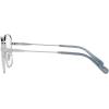 imageCoach Womens Hc5160d Square Prescription Eyewear FramesShiny SilverDemo Lens