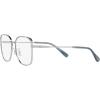 imageCoach Womens Hc5160d Square Prescription Eyewear FramesShiny SilverDemo Lens