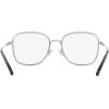 imageCoach Womens Hc5160d Square Prescription Eyewear FramesShiny SilverDemo Lens
