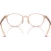 imageCoach Womens Hc6152d Oval Prescription Eyewear FramesSakura Transparent PinkDemo Lens