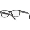 imageCoach Womens Hc6208u Universal Fit Rectangular Prescription Eyewear FramesBlackDemo Lens