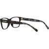 imageCoach Womens Hc6208u Universal Fit Rectangular Prescription Eyewear FramesBlackDemo Lens
