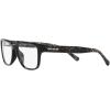 imageCoach Womens Hc6208u Universal Fit Rectangular Prescription Eyewear FramesBlackDemo Lens