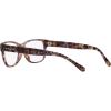 imageCoach Womens Hc6208u Universal Fit Rectangular Prescription Eyewear FramesPetal TortoiseDemo Lens